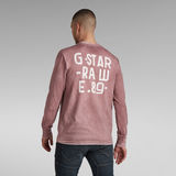 G-Star RAW® Back Spray T-Shirt Brown