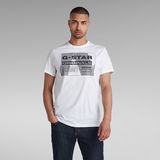 G-Star RAW® Layer Originals Logo GR T-Shirt White