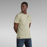 G-Star RAW® Military 3D Woven Pocket T-Shirt Green