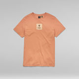 G-Star RAW® Center Logo Badge T-Shirt Pink