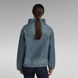 G-Star RAW® Long Sleeve Mock Neck Shirt Medium blue