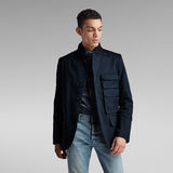 G-Star RAW® Stacked Pocket Blazer Constructed Dark blue