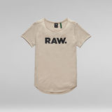G-Star RAW® RAW. Slim Graphic Top Beige