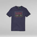G-Star RAW® Color Block Originals Slim T-Shirt Medium blue