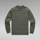 G-Star RAW® Premium Core Mock Turtle Knit Grey