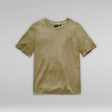 G-Star RAW® T-shirt Regular Fit Overdyed Brun