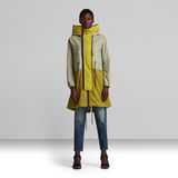 G-Star RAW® Unlined Colourblock Parka Green