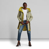 G-Star RAW® Unlined Colourblock Parka Green