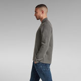 G-Star RAW® Lightweight Track 1/2 Zip Sweatshirt Grau