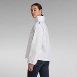G-Star RAW® Longsleeve mock neck shirt White