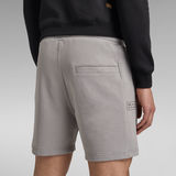 G-Star RAW® Stitch Panel Sweat Shorts Grey