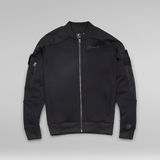G-Star RAW® Mixed Cargo Bomber Jacket Sweater Black