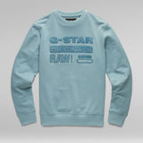 G-Star RAW® Originals Logo Sweater Grey