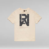 G-Star RAW® Graphic RAW T-Shirt Beige