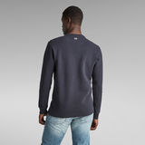 G-Star RAW® Lightweight Mesh Pocket Sweater Dark blue