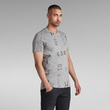 G-Star RAW® Graphics Allover Slim T-Shirt Multi color
