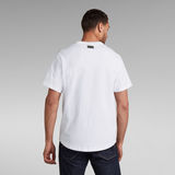 G-Star RAW® C&S Back Multi Graphic Loose T-Shirt White