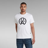 G-Star RAW® Circle Graphic T-Shirt White