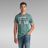 G-Star RAW® Layer Originals Logo GR T-Shirt Grey