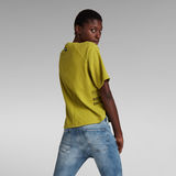 G-Star RAW® Lightweight Small Graphics 1/2 Sleeve Sweater Yellow