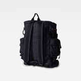 G-Star RAW® Estan Detachable Pocket Backpack Dark blue back flat