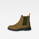 G-Star RAW® Vacum Chelsea Boots Green side view