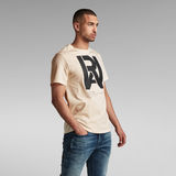 G-Star RAW® Graphic RAW T-Shirt Beige