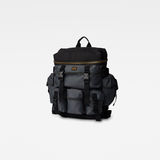 G-Star RAW® Estan Detachable Pocket Backpack Grey front flat