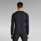 G-Star RAW® Classic Sport Knitted Sweater Dark blue