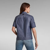 G-Star RAW® Workwear Hemd Mittelblau