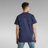 G-Star RAW® Tape Detail Loose T-Shirt Medium blue