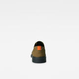 G-Star RAW® Vacum Derby Shoes Green back view