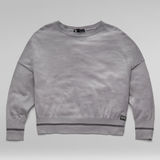 G-Star RAW® Mesh Insert Sweater Grey