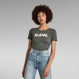 G-Star RAW® RAW. Slim Graphic Top Grey