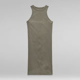 G-Star RAW® Engineered Rib Tank Top Dress C Grey