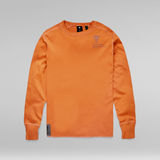 G-Star RAW® Lightweight Back Graphic Sweater Orange