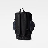 G-Star RAW® Estan Detachable Pocket Backpack Dark blue back flat