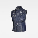 G-Star RAW® E Utility Sleeveless Jacket Dark blue flat front