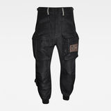 G-Star RAW® E Relaxed Tapered Cargo Pants Black model front
