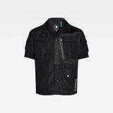 G-Star RAW® E Utility Cropped Shirt Zwart