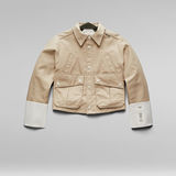 G-Star RAW® Cropped Field Jacket Beige
