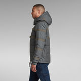 G-Star RAW® Attac Tape Quilted Padded Jacket Grey