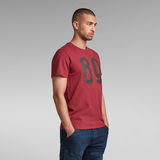 G-Star RAW® Layered 89 Graphic T-Shirt Red