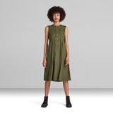 G-Star RAW® Fit And Flare Dress Green