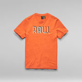 G-Star RAW® 3D RAW. Slim T-Shirt Orange
