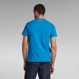 G-Star RAW® T-shirt Badge Logo+ Bleu moyen