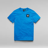 G-Star RAW® Badge Logo+ T-Shirt Midden blauw