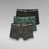 G-Star RAW® Pack De 3 Calzoncillos Clásicos Color Verde