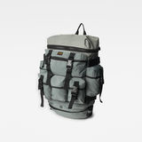 G-Star RAW® Estan Detachable Pocket Backpack Green front flat
