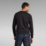 G-Star RAW® Sport Heather Stripe Sweater Black